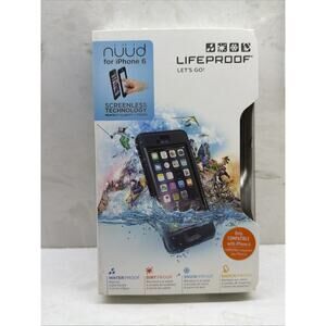 LifeProof Nuud Waterproof Dirtproof Series Case For iPhone 6- Black Open Box